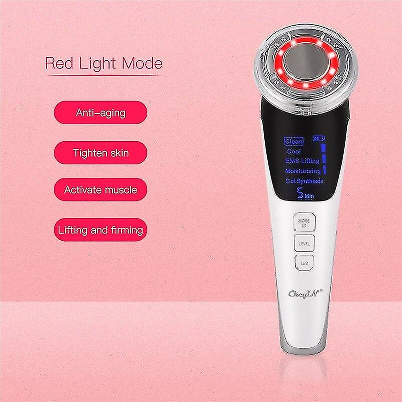 Foto 5 pulgar | Limpiadores Faciales Huoguo Ems  Masajeador Facial De Iones Sónicos  Blanco - Venta Internacional.