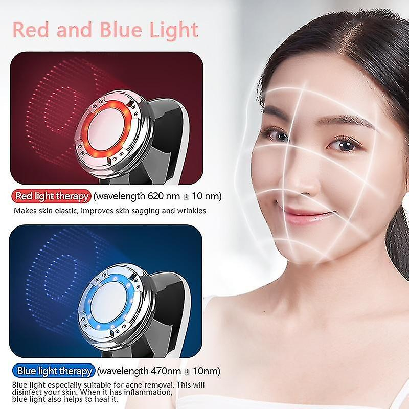 Foto 4 pulgar | Limpiador Facial Huoguo Micro Current Vibration Hot Cool Ion - Venta Internacional.