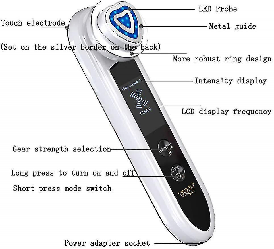 Foto 4 pulgar | Limpiador Facial Beauty Instrument Rf Import/export Huoguo - Venta Internacional.