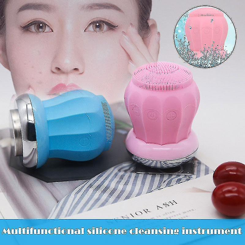 Foto 2 | Cepillo De Limpieza Facial Huoguo Eléctrico Recargable Rosa - Venta Internacional.