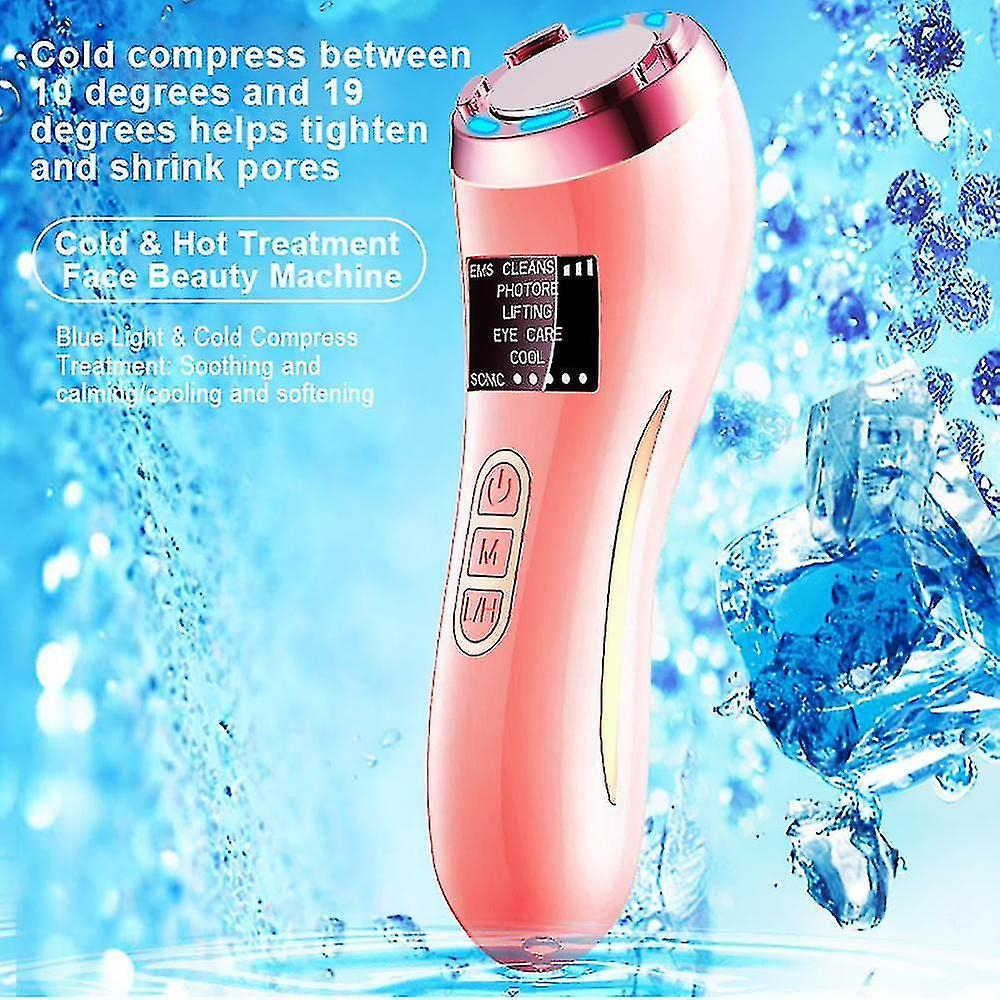 Foto 4 | Limpiadores Faciales Huoguo 7 En 1 Ems Photon Therapy Led White - Venta Internacional.