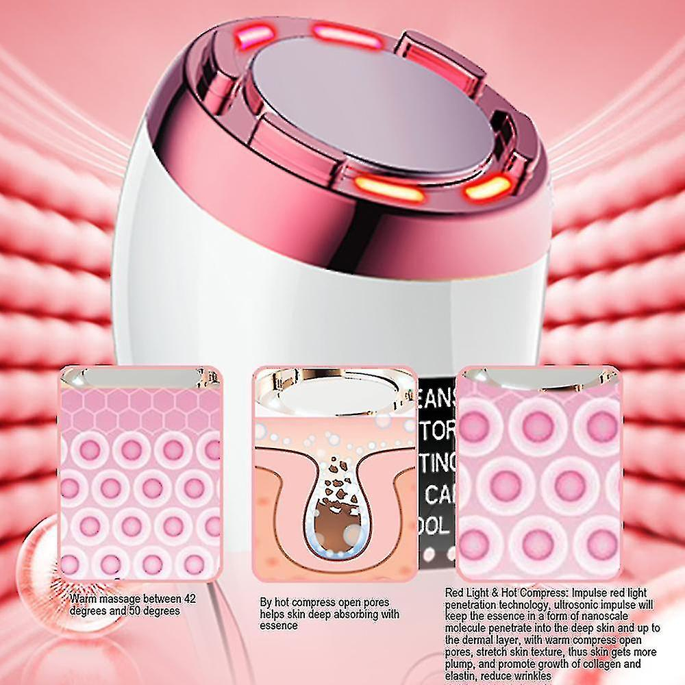 Foto 5 | Limpiadores Faciales Huoguo 7 En 1 Ems Photon Therapy Led White - Venta Internacional.
