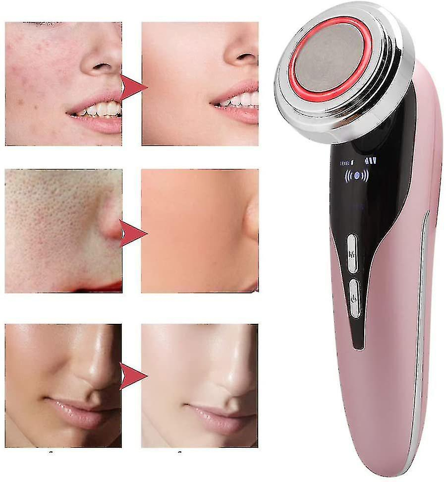 Foto 2 | Limpiador Facial  Dispositivo De Belleza  Limpieza Ultrasónica De Poros  Rosa - Venta Internacional.