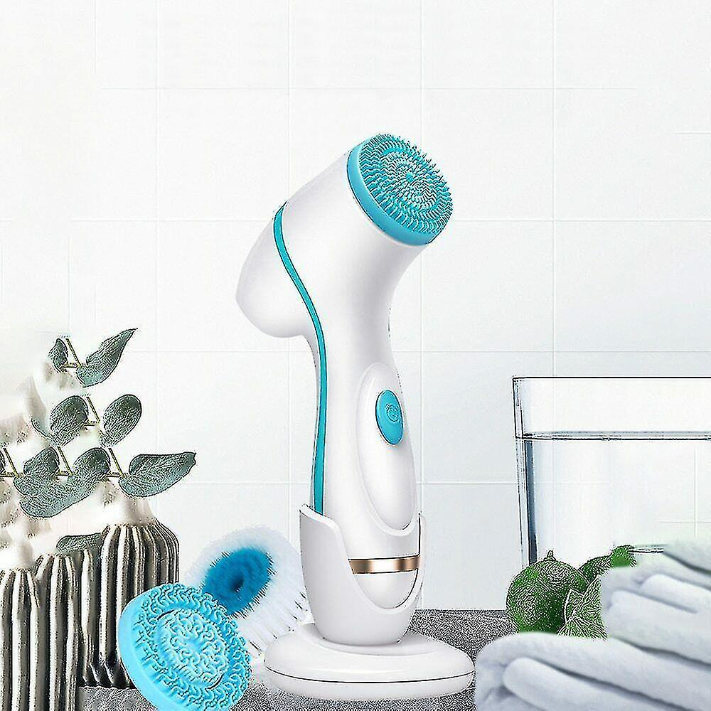 Foto 5 pulgar | Cepillo Facial Eléctrico Facial Cleansers  3 Cabezales  Turquesa - Venta Internacional.