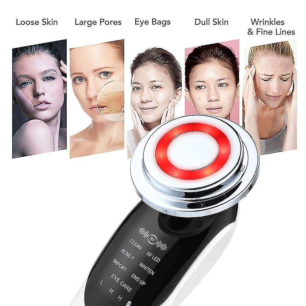 Foto 4 | Limpiadores Faciales 7 En 1 Rf&ems  Dispositivo De Elevación Por Microcorriente - Venta Internacional.