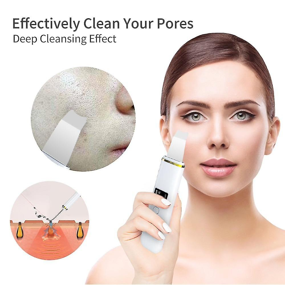 Foto 6 pulgar | Limpiador Facial Huoguo Ultrasonic Ion Ems Therapy White - Venta Internacional.