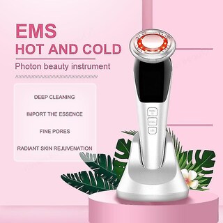 Foto 3 | Limpiadores Faciales Ems Masajeador De Estiramiento Facial Caliente Y Frío Led - Venta Internacional.
