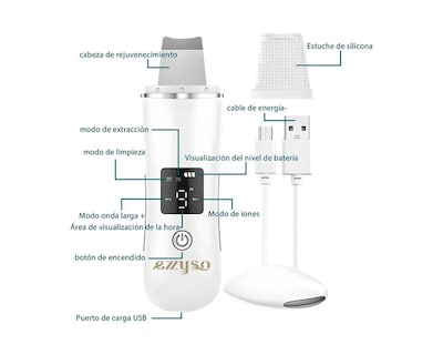 Foto 2 | Scrubber Facial Ultrasónico Portátil – Piel Limpia Suave Y Radiante Sin Salir De Casa