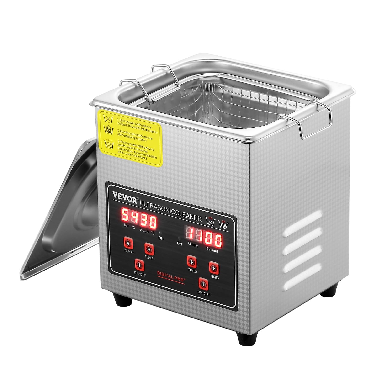 Foto 1 | Limpiador Sónico Vevor Professional Ultra Sonic De 2 Litros Con Temporizador Y Calentador - Venta Internacional.