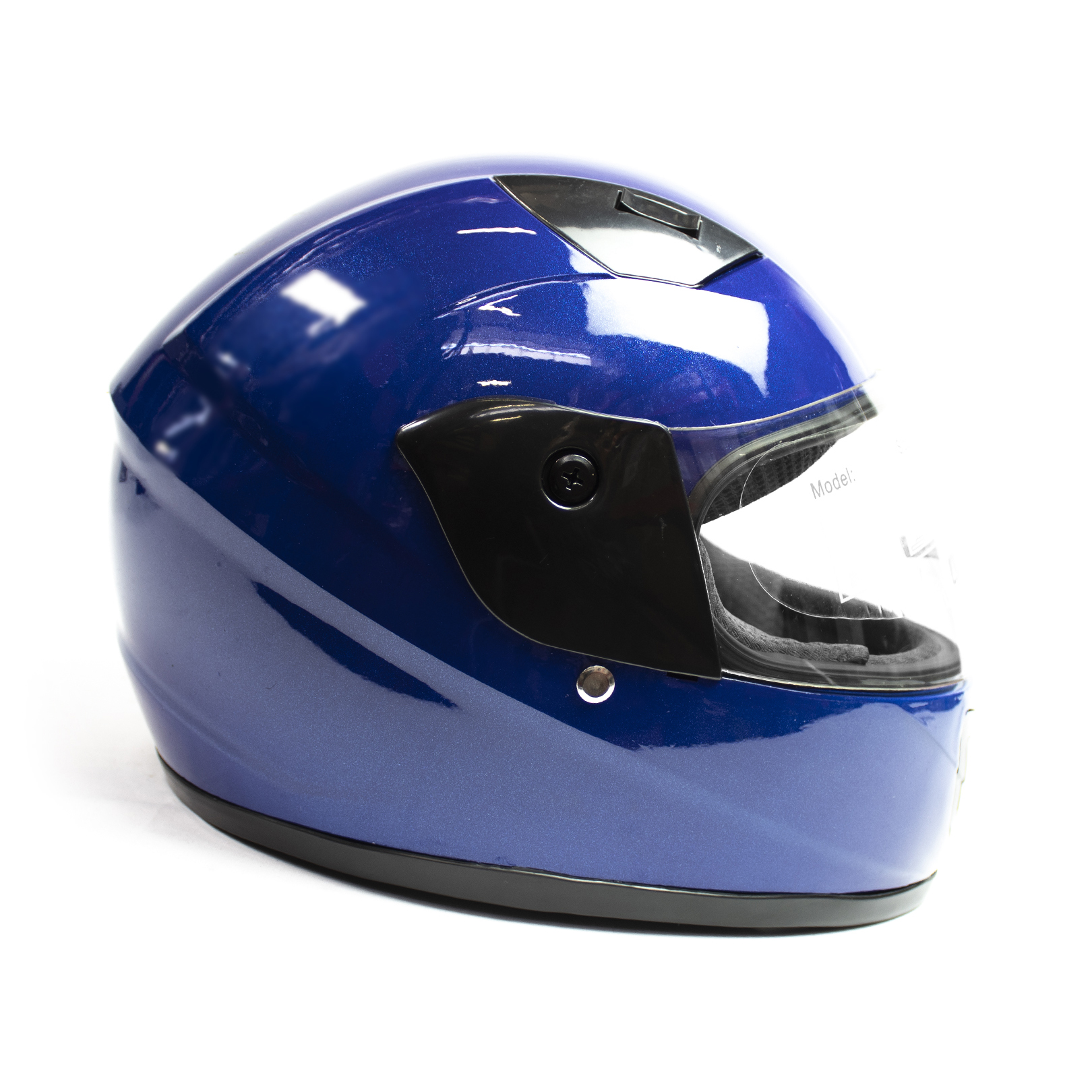 Foto 2 pulgar | Casco Infantil para Moto Kinlley Y001 color Azul Abs Integral Talla L