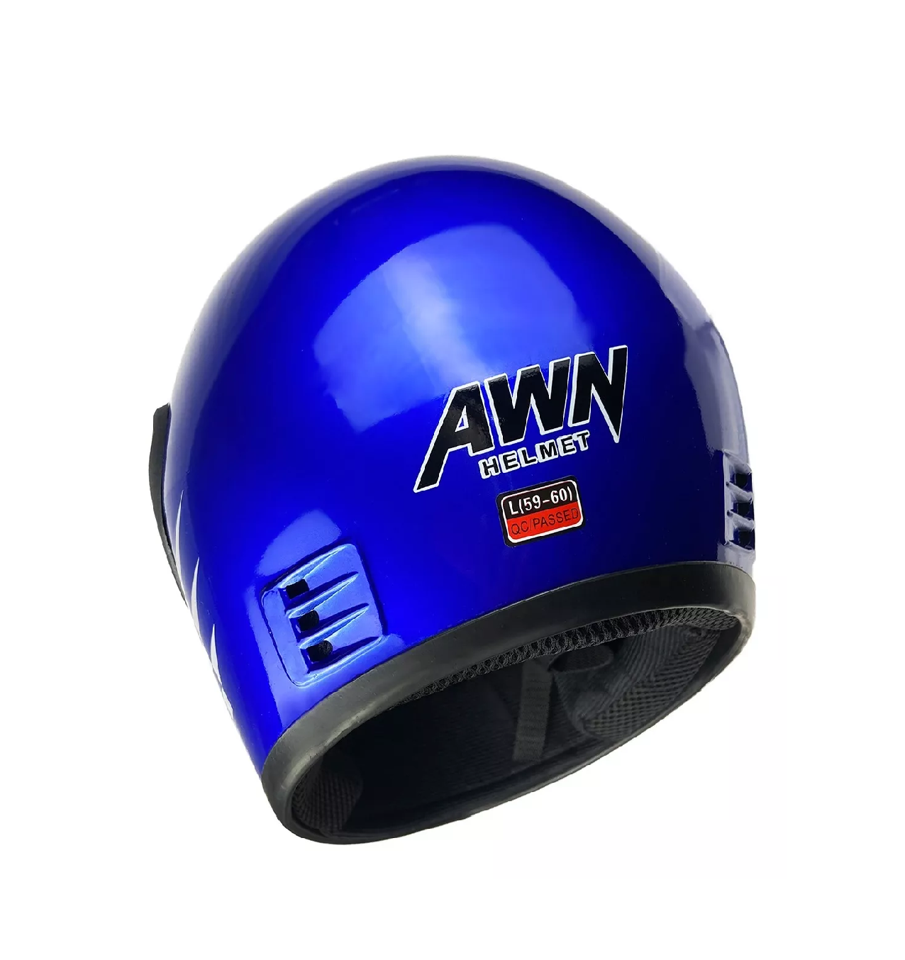 Foto 3 | Casco Para Motocicleta Con Visor Protector Certificación  Azul Talla M