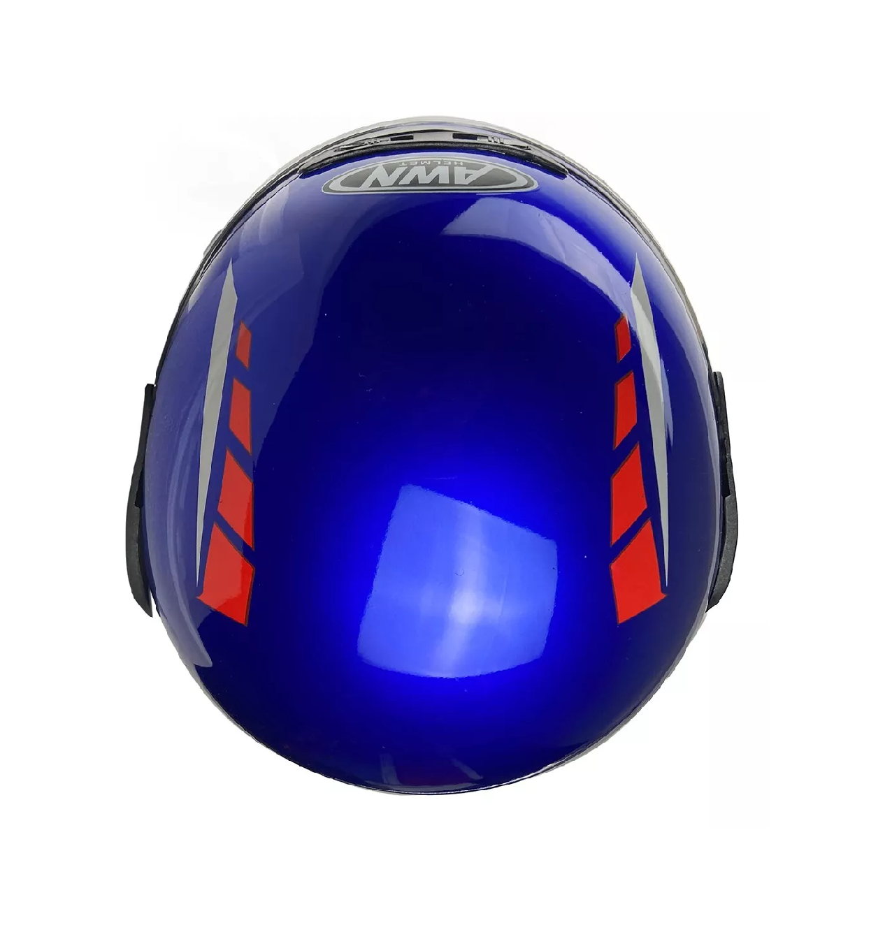 Foto 5 pulgar | Casco Para Motocicleta Con Visor Protector Certificación  Azul Talla M