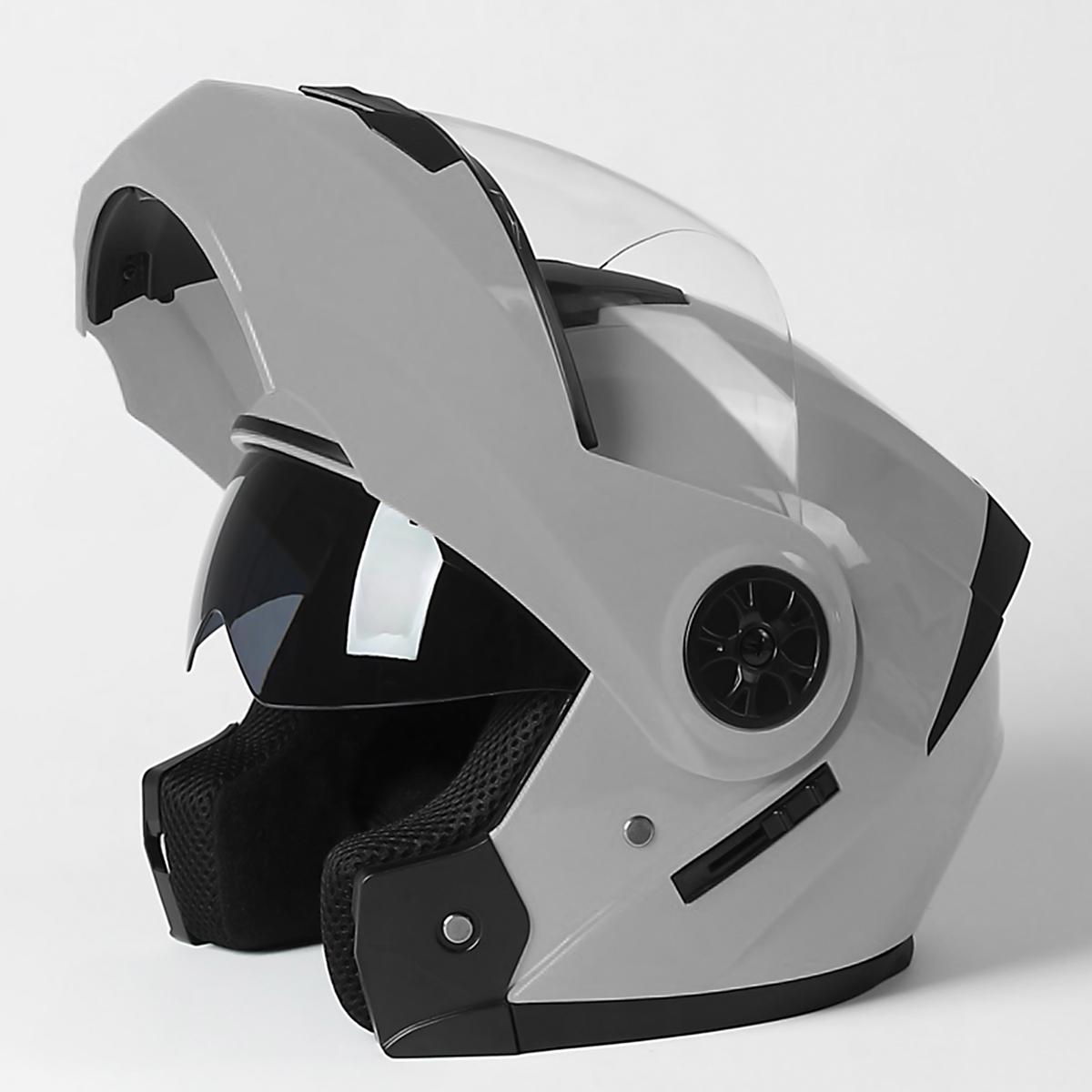 Foto 3 pulgar | Casco Ventdepot Gris Talla M para Motociclista