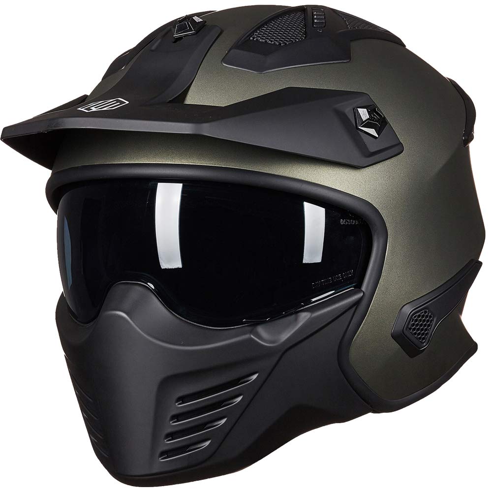 Foto 2 pulgar | Casco Ilm Midnight Green para Motociclista-Venta Internacional