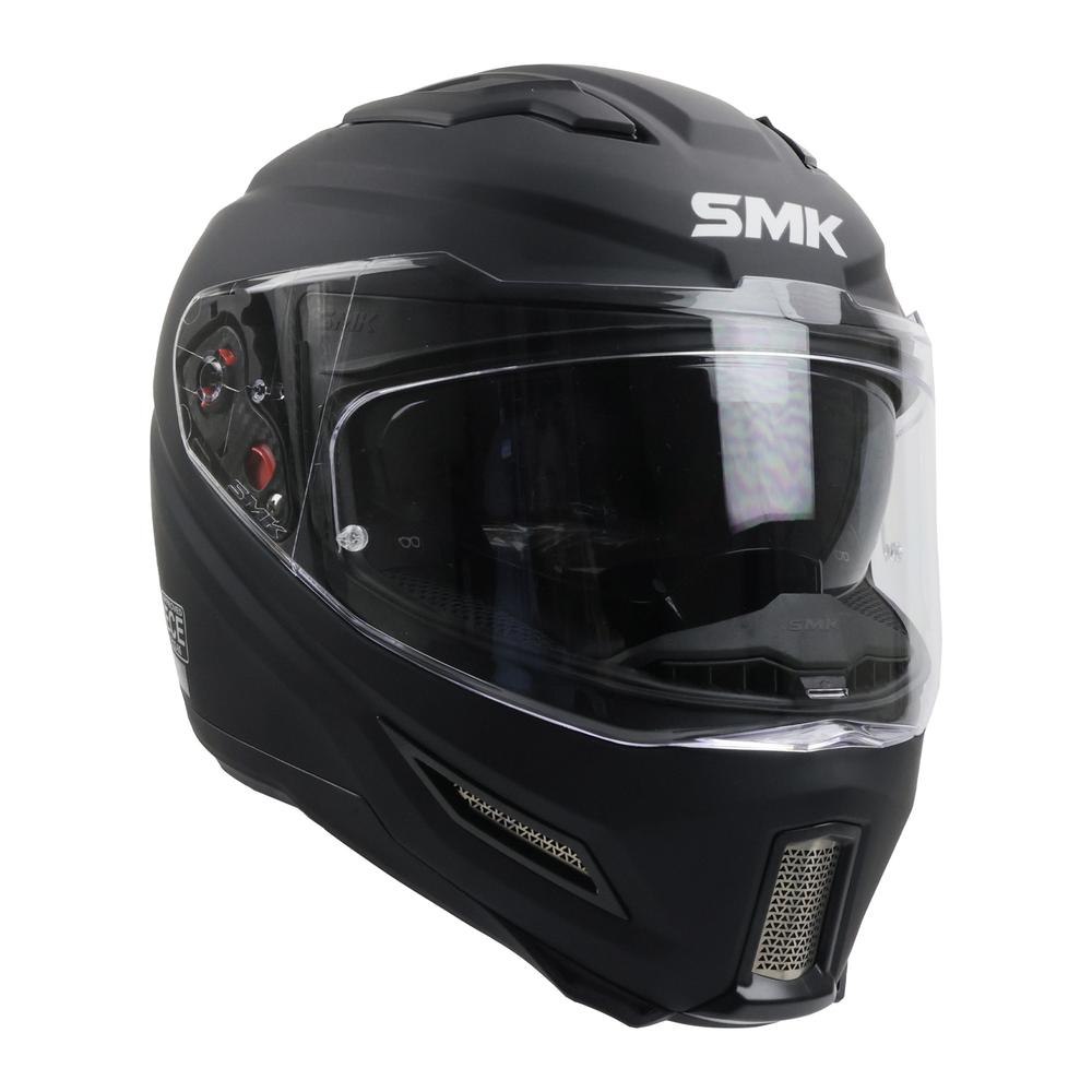Foto 4 pulgar | Casco Smk Agnar Negro Mate Gl200 Cerrado Svs Negro
