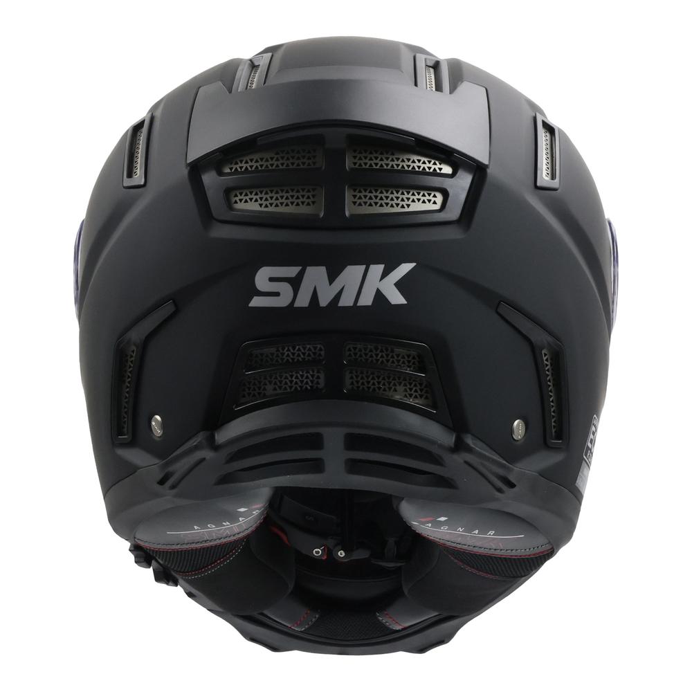 Foto 5 | Casco Smk Agnar Negro Mate Gl200 Cerrado Svs Negro