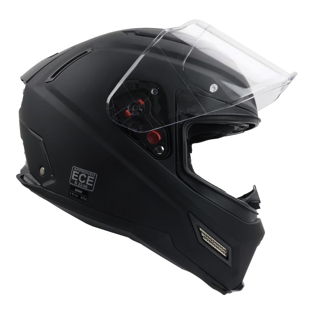 Foto 6 | Casco Smk Agnar Negro Mate Gl200 Cerrado Svs Negro