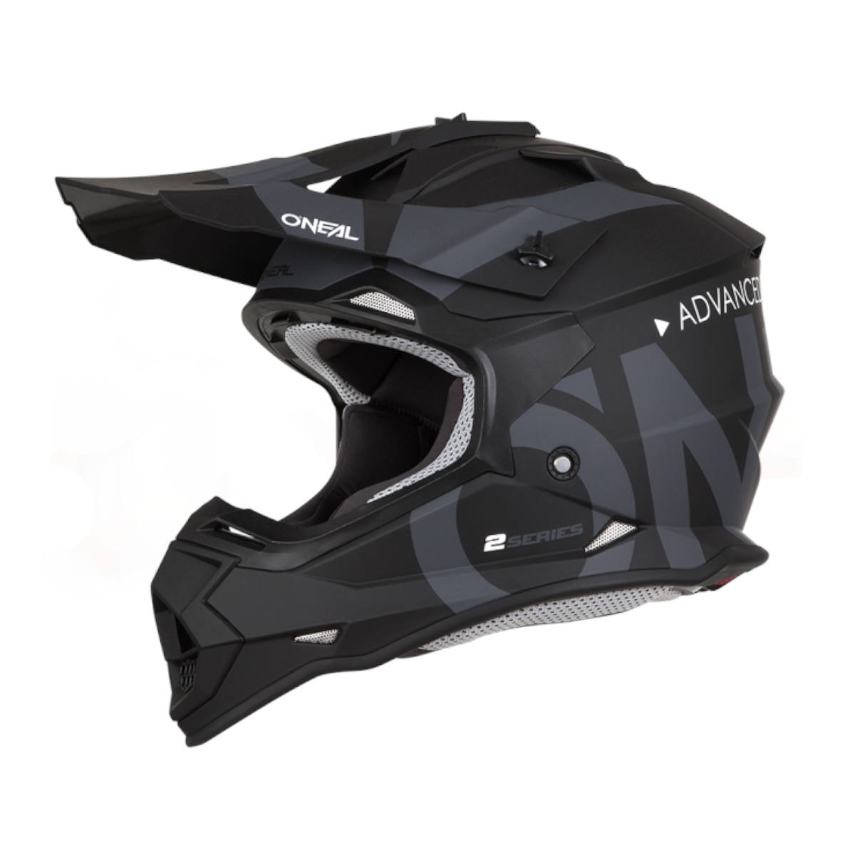 Foto 2 pulgar | Casco Oneal Motocross Enduro 2 Series Slick Negro/ Gris Talla Xxl