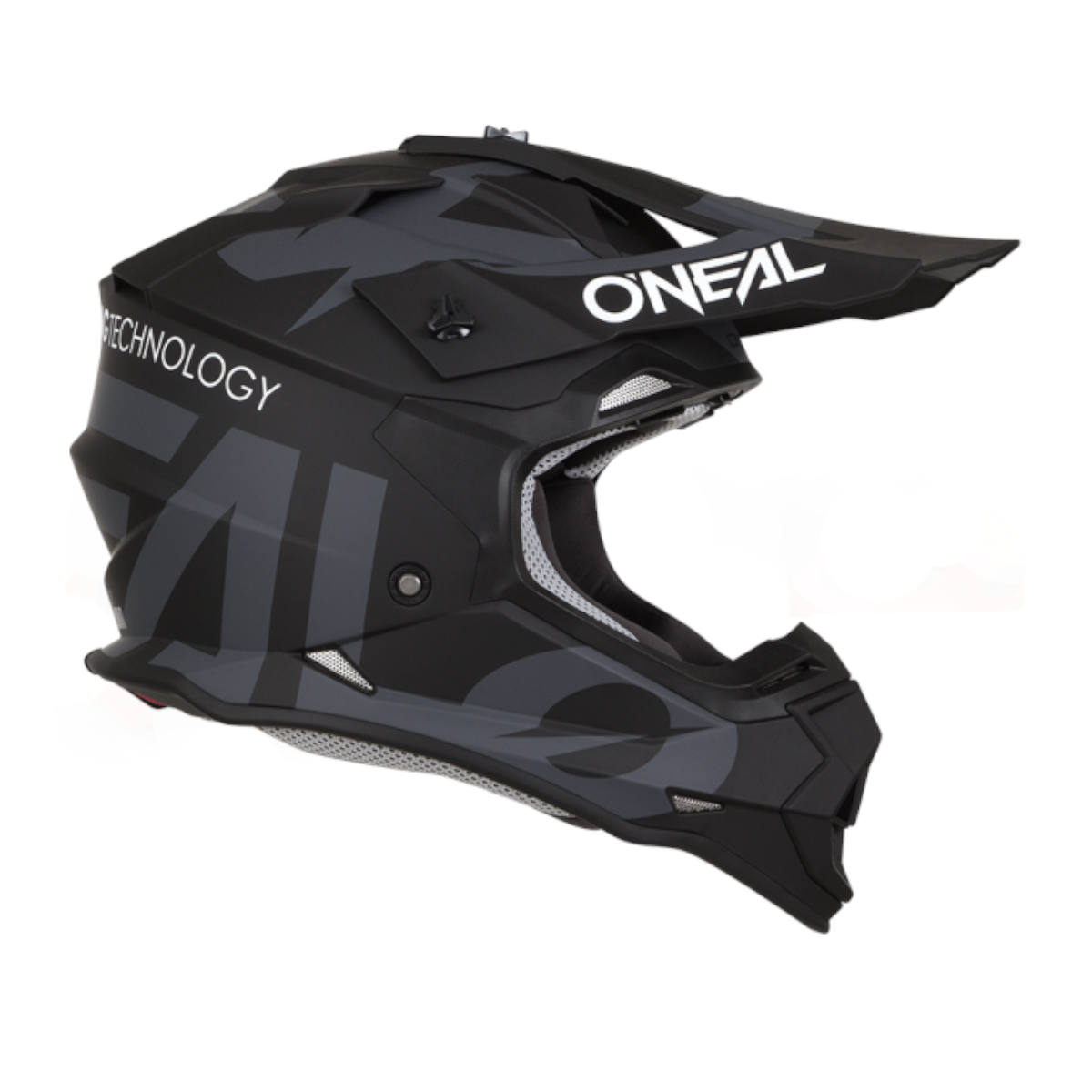 Foto 3 pulgar | Casco Oneal Motocross Enduro 2 Series Slick Negro/ Gris Talla Xxl