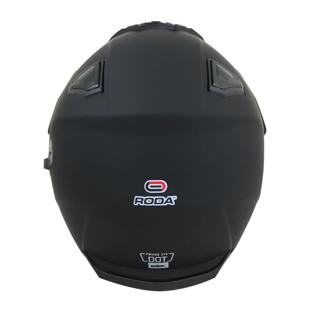 Foto 5 pulgar | Casco Roda Rocky Negro Mate Cross Calle