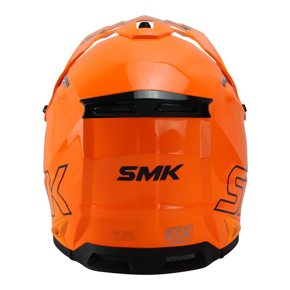 Foto 4 | Casco SMK Allterra Hi Vision HV720 Cross Anaranjado