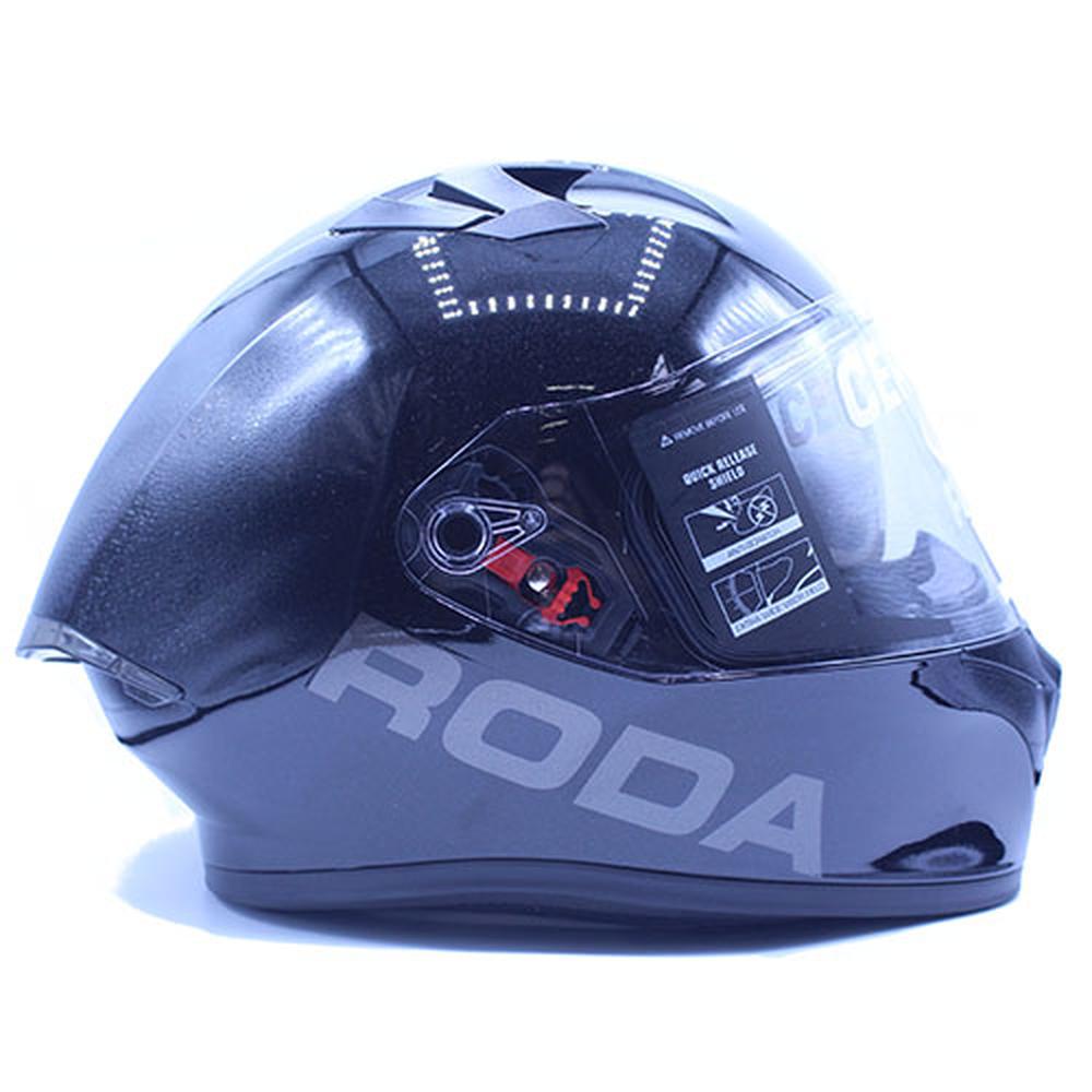 Foto 2 pulgar | Casco para Moto Roda Course Integral Talla XL color Negro