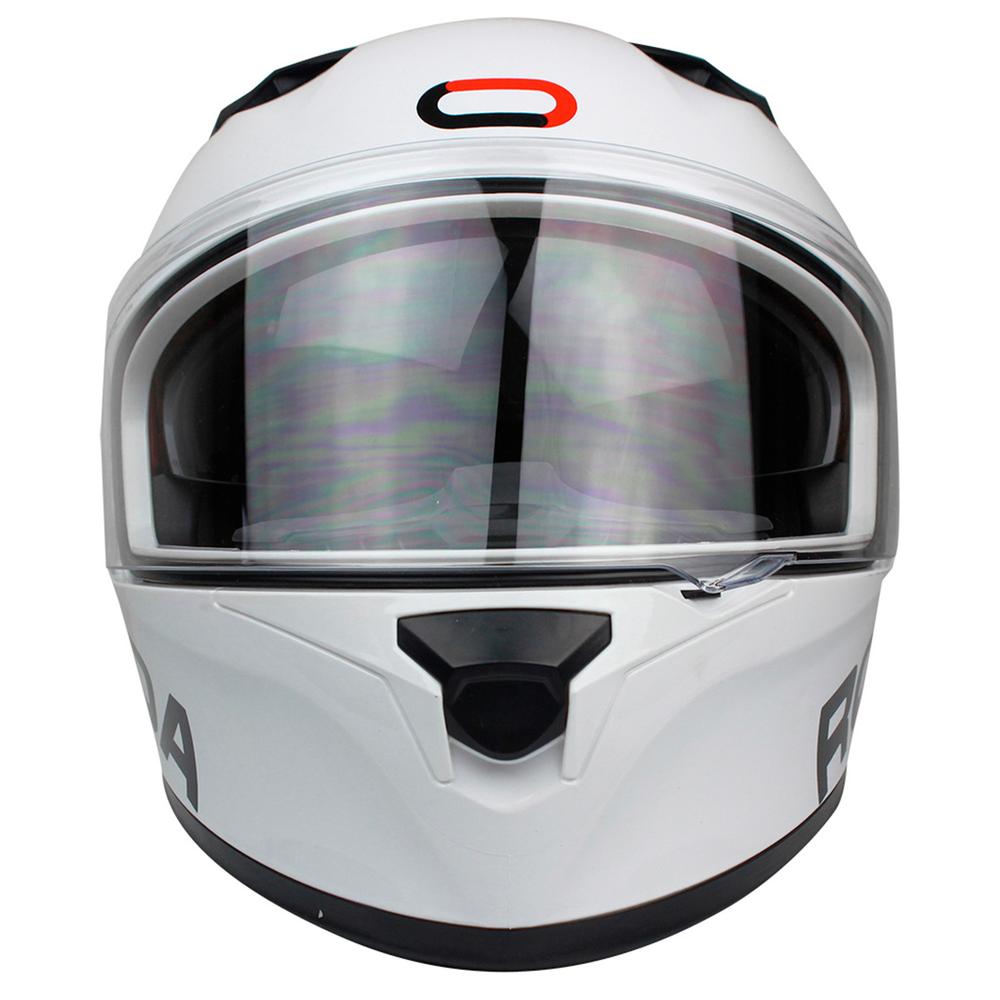 Foto 4 pulgar | Casco Integral para Moto Roda Course color Blanco Talla XL