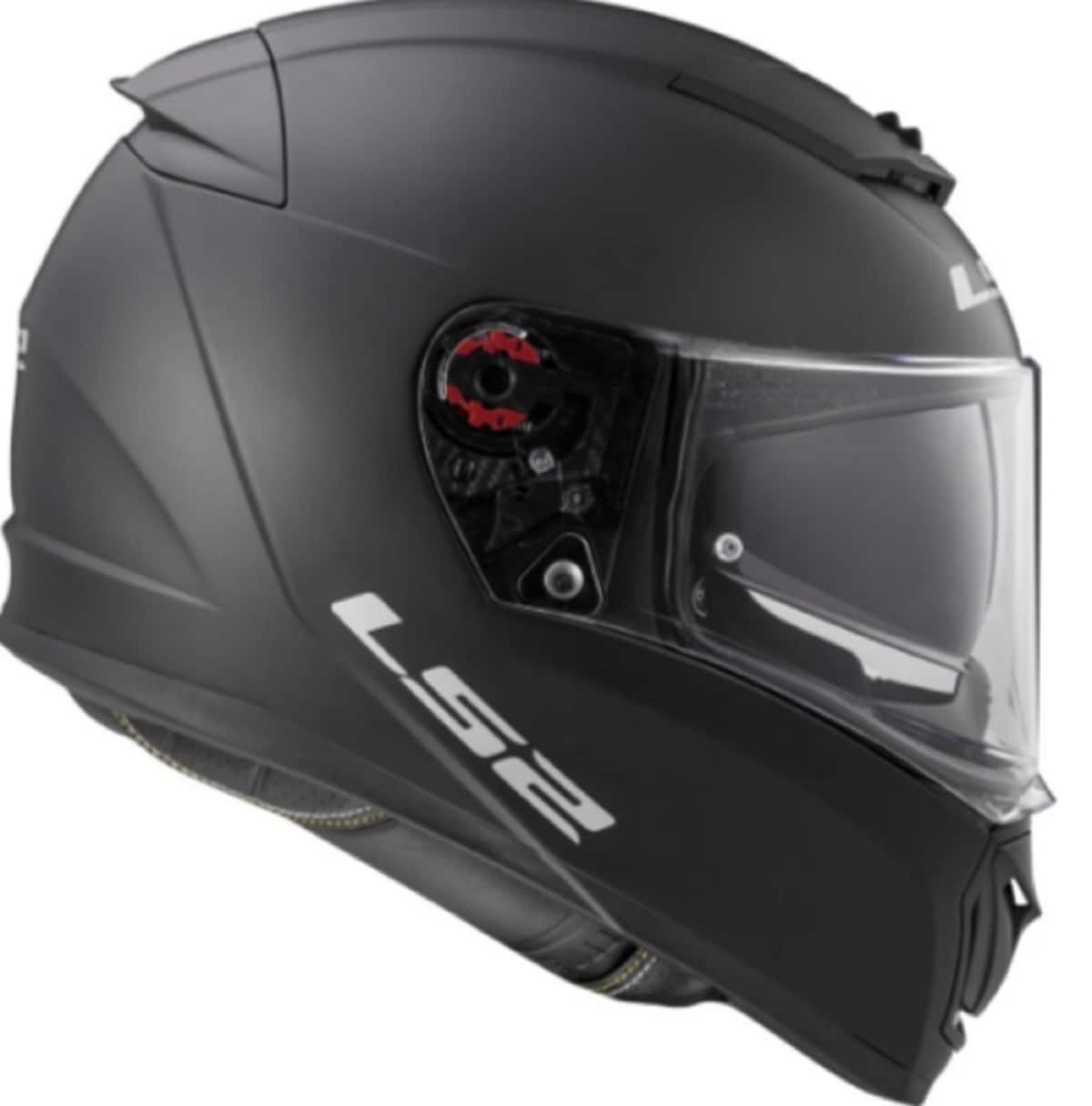 Casco Cerrado Moto Ls2 Ff340 Breaker Solid color Negro Mate Talla Xl $3,615