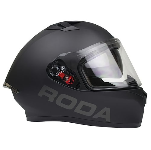 Foto 2 pulgar | Casco para Moto Roda Course Integral Talla L color Negro