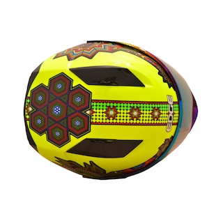 Foto 5 | Casco Integral Para Moto Edge Helmets Oficial Xamma Verde Certificado Dot Talla L