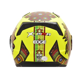 Foto 6 | Casco Integral Para Moto Edge Helmets Oficial Xamma Verde Certificado Dot Talla L