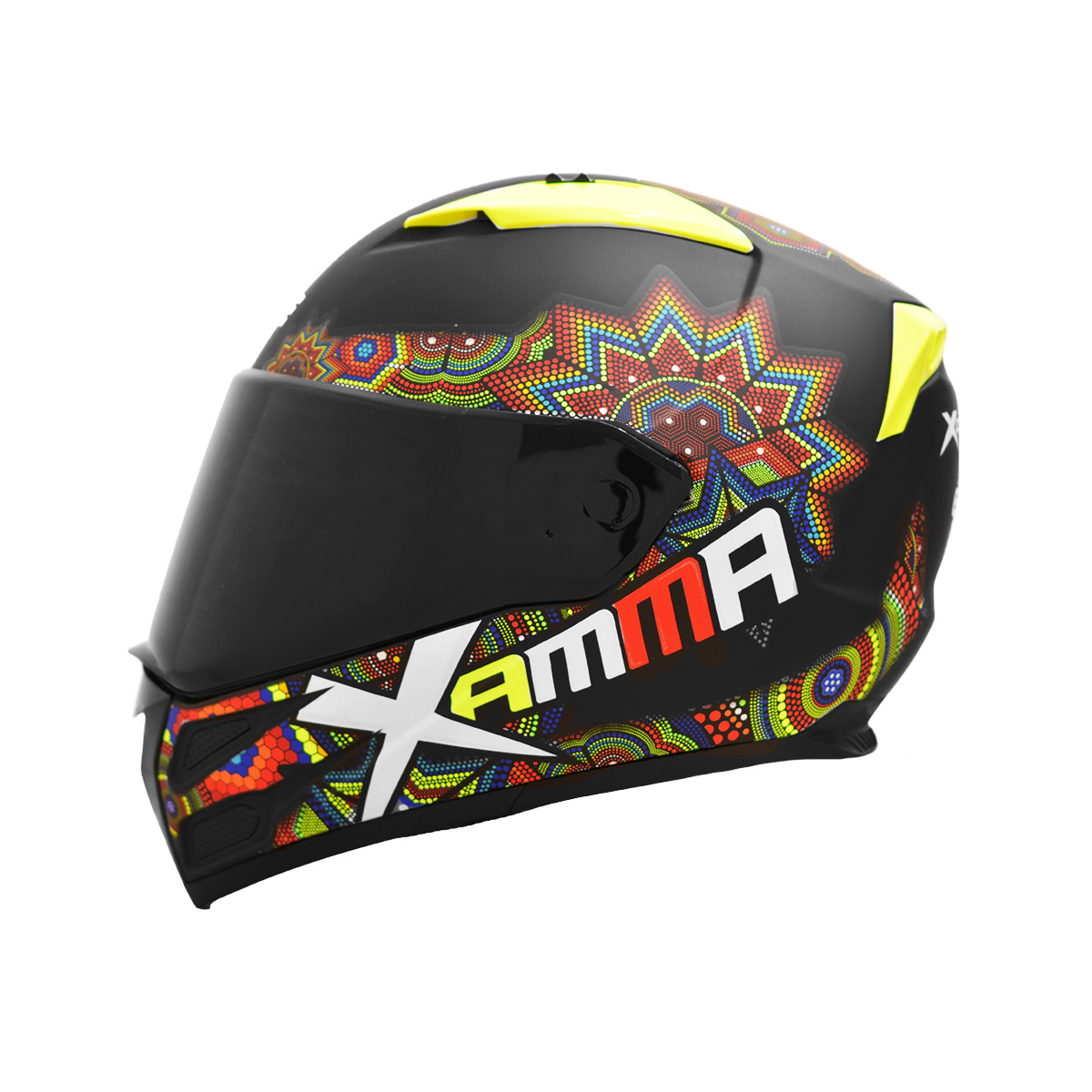 Foto 2 | Casco Integral para Moto Edge  Xamma Negro Certificado Dot