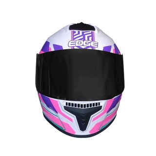 Foto 3 | Casco Integral Para Moto Edge Helmets Oficial Hexa color Rosa Certificado Dot Talla S