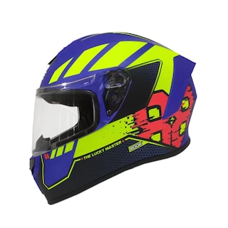 Foto 2 | Casco Integral Para Moto Edge Helmets Oficial Master 88 Neón Certificado Dot Talla M