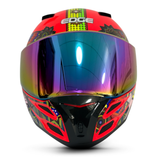 Foto 3 | Casco Integral Edge XAMMA color Rojo Talla G