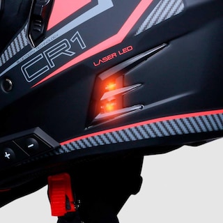Foto 7 | Casco para Motociclista Vento Exoskeleton Cr1 con Bluetooth Talla M