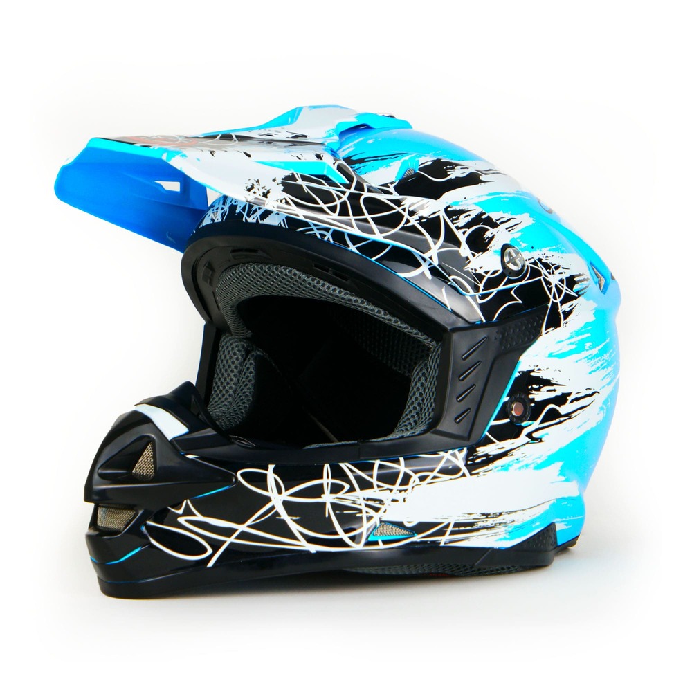 Casco para Motociclista Rasen Cascro20002 Azul