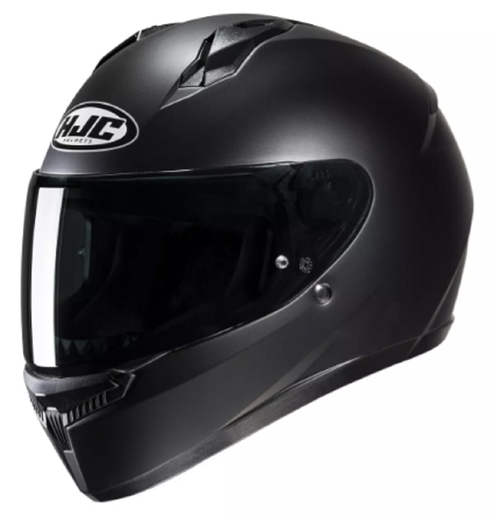 Casco Hjc Integral Moto C10 Solid color Negro Mate Certificado