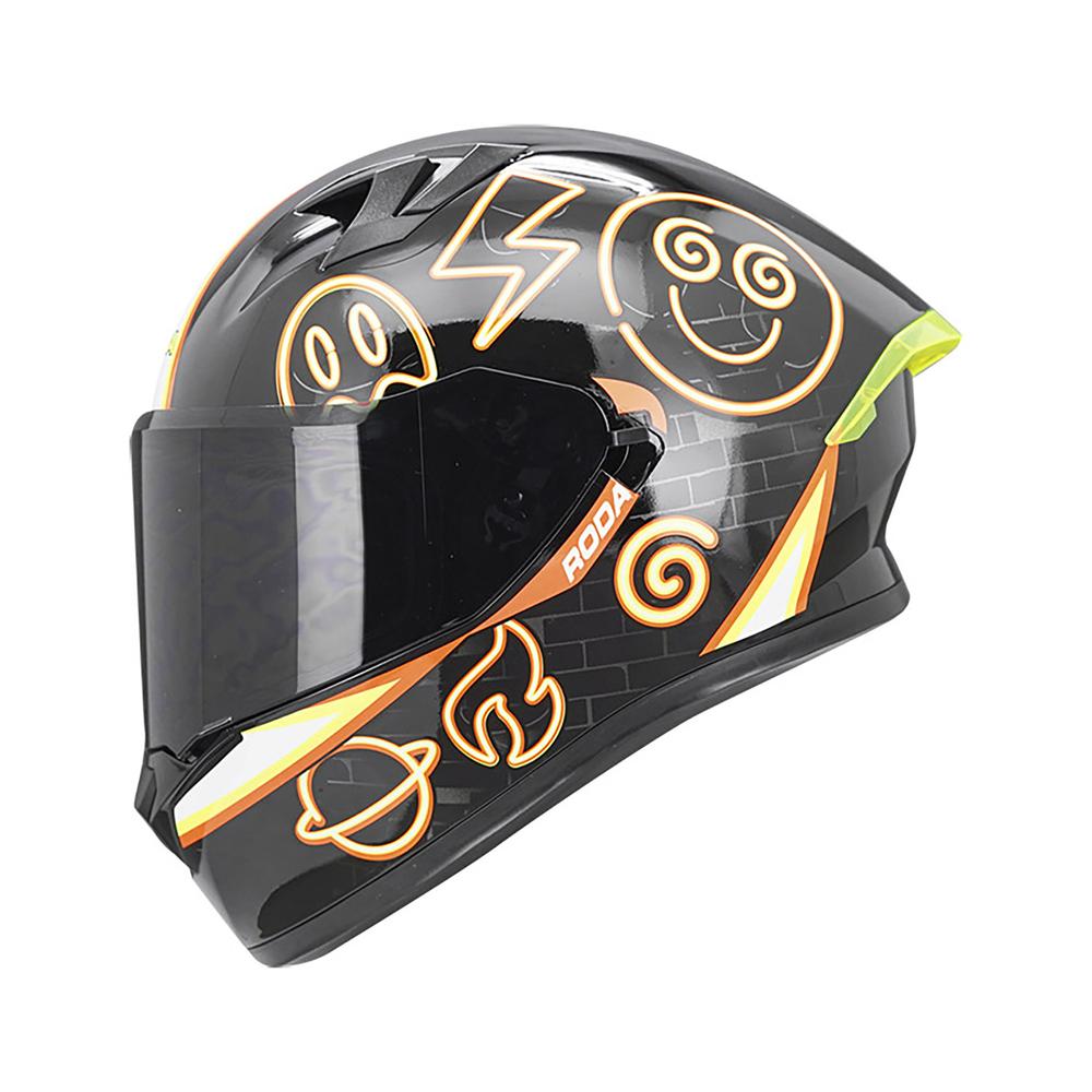 Casco Roda Course Mica Humo Cerrado Svs Ne n Color Negro Coppel