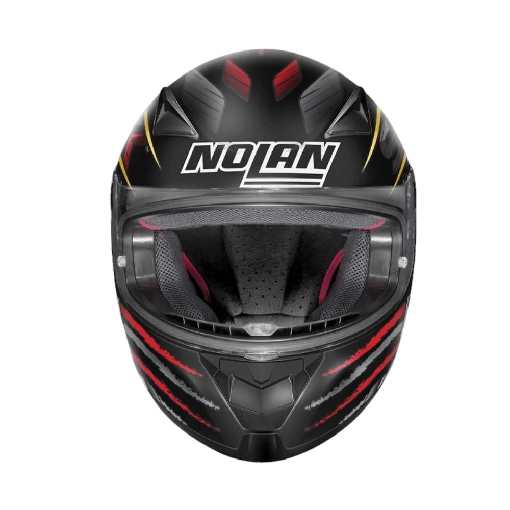 Foto 4 pulgar | Casco para Motocicleta Nolan Talla M N60-5 SBK color Negro