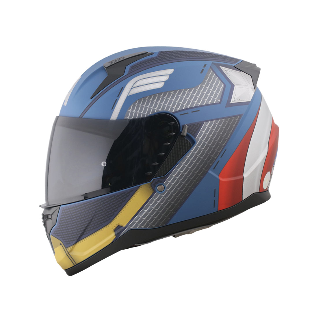 Casco Edge Lexus color Azul para Motociclista