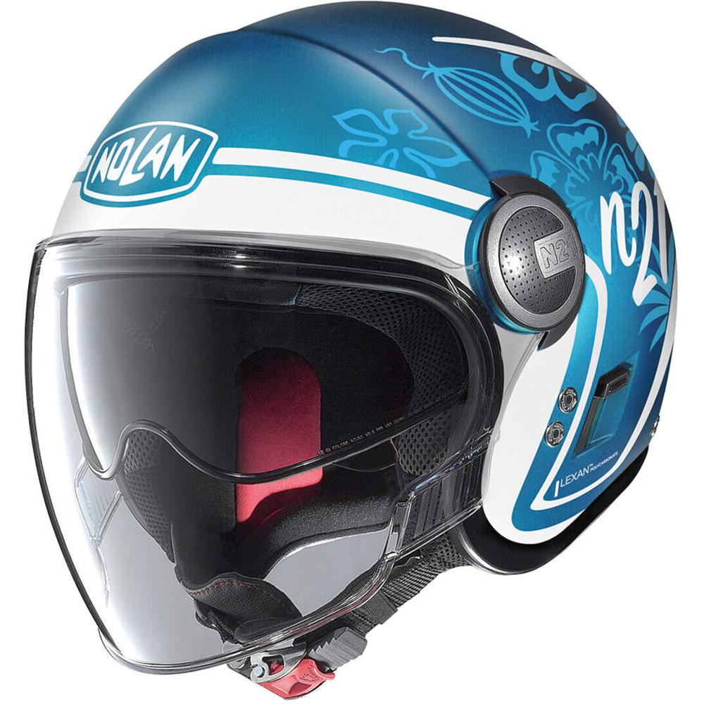 Casco para Motocicleta Nolan N21 Visor Azul