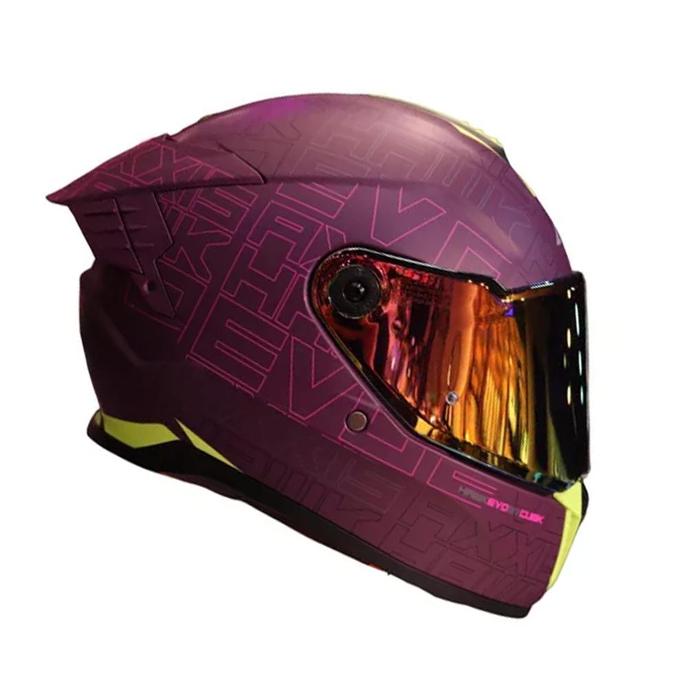 Foto 2 | Casco Axxis Hawk Spiffy Cubik C8 Rojo Talla S para Motociclista