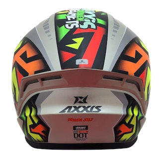Foto 3 | Casco Para Moto Gris Matte Talla L Draken Jolly Axxis