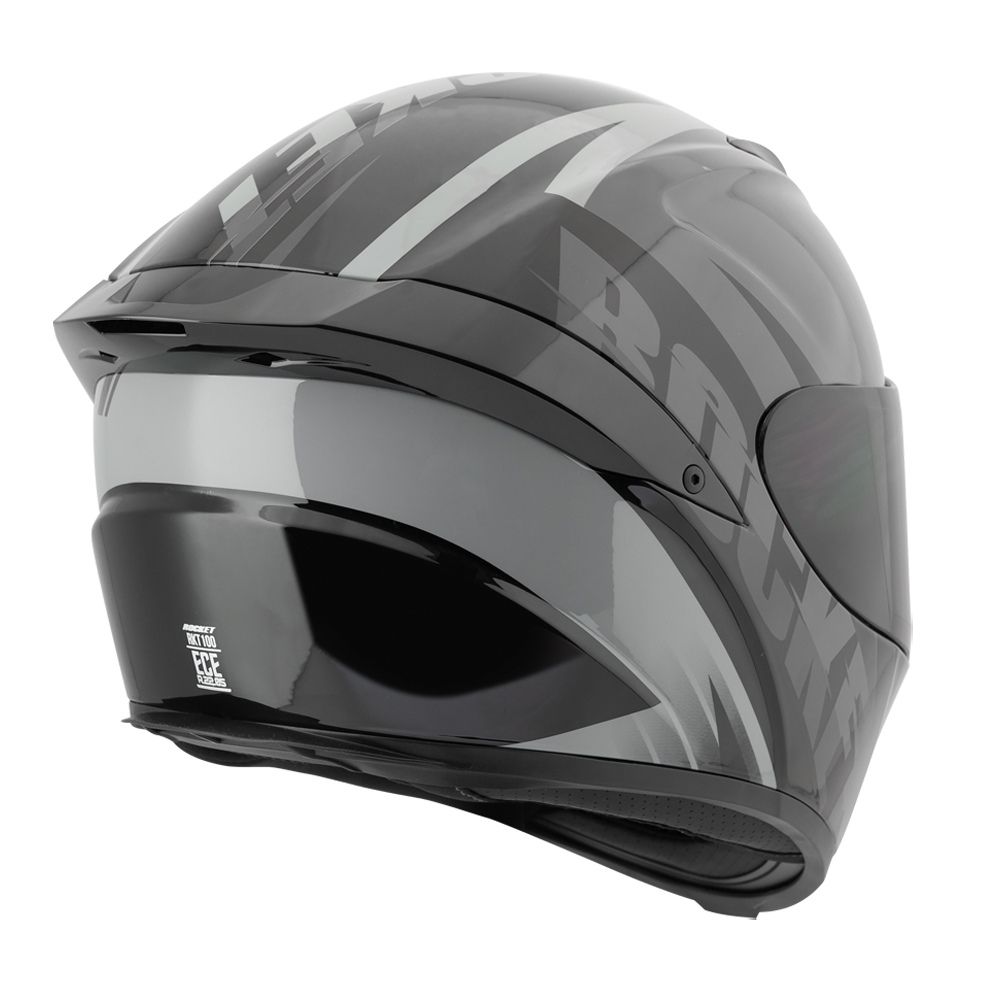 Foto 3 pulgar | Casco Joe Rocket Rkt 100 Atomic 3.0 Gris para Motociclista