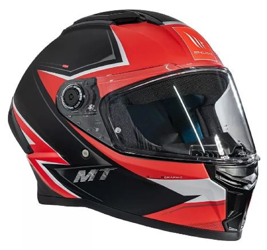 Foto 3 | Casco Para Moto Mt Helmets Stinger 2 Rojo Mate Dot Y Ece2206