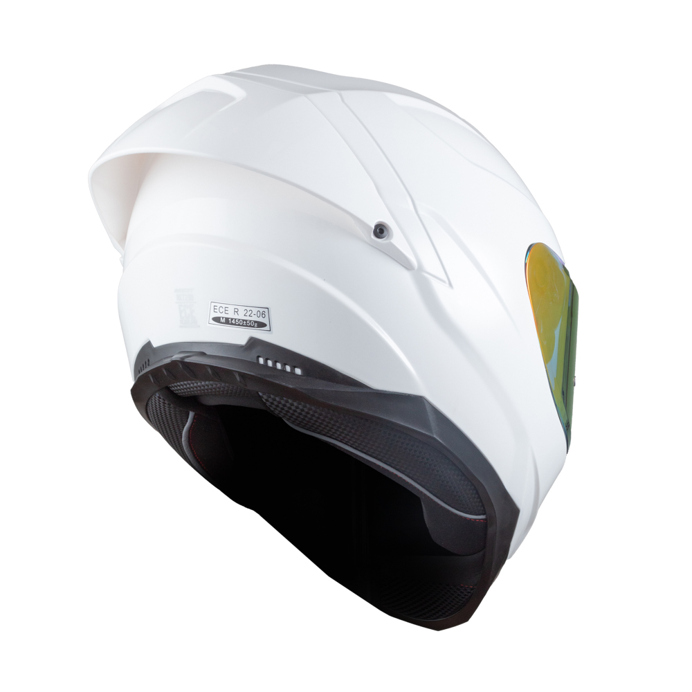 Foto 4 pulgar | Casco Cerrado Joe Rocket Rkt 200 Ion™ Blanco Brillante