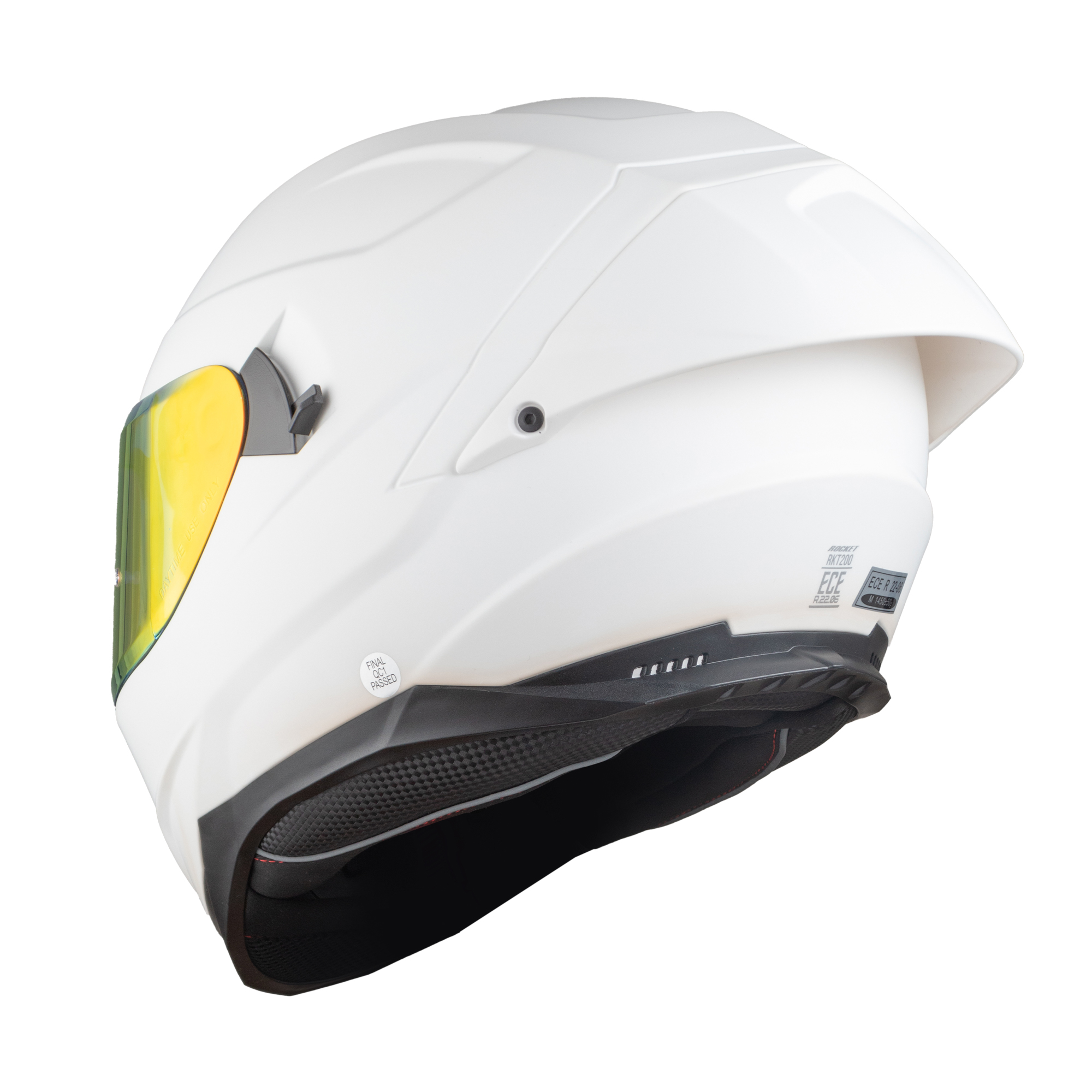 Foto 4 pulgar | Casco Cerrado Joe Rocket Rkt 200 Ion™ Blanco Mate