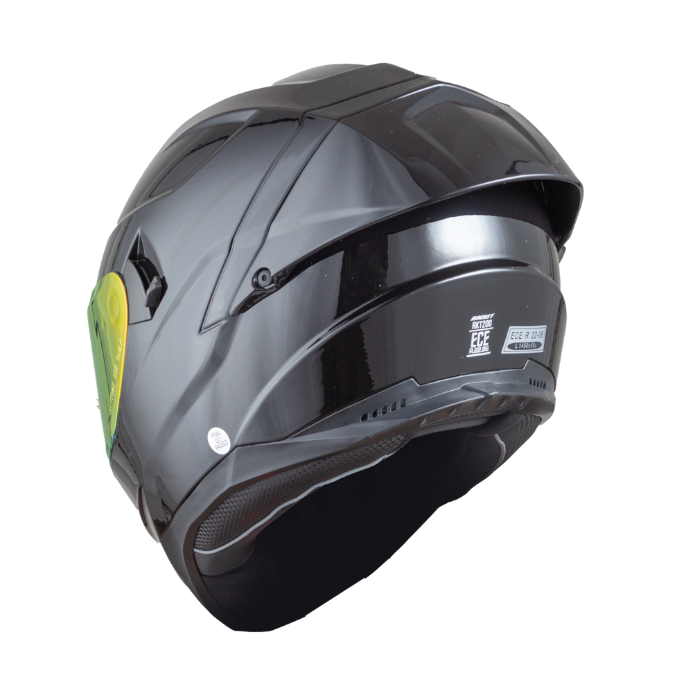 Foto 4 pulgar | Casco Joe Rocket Rkt 200 Ion Negro para Motociclista