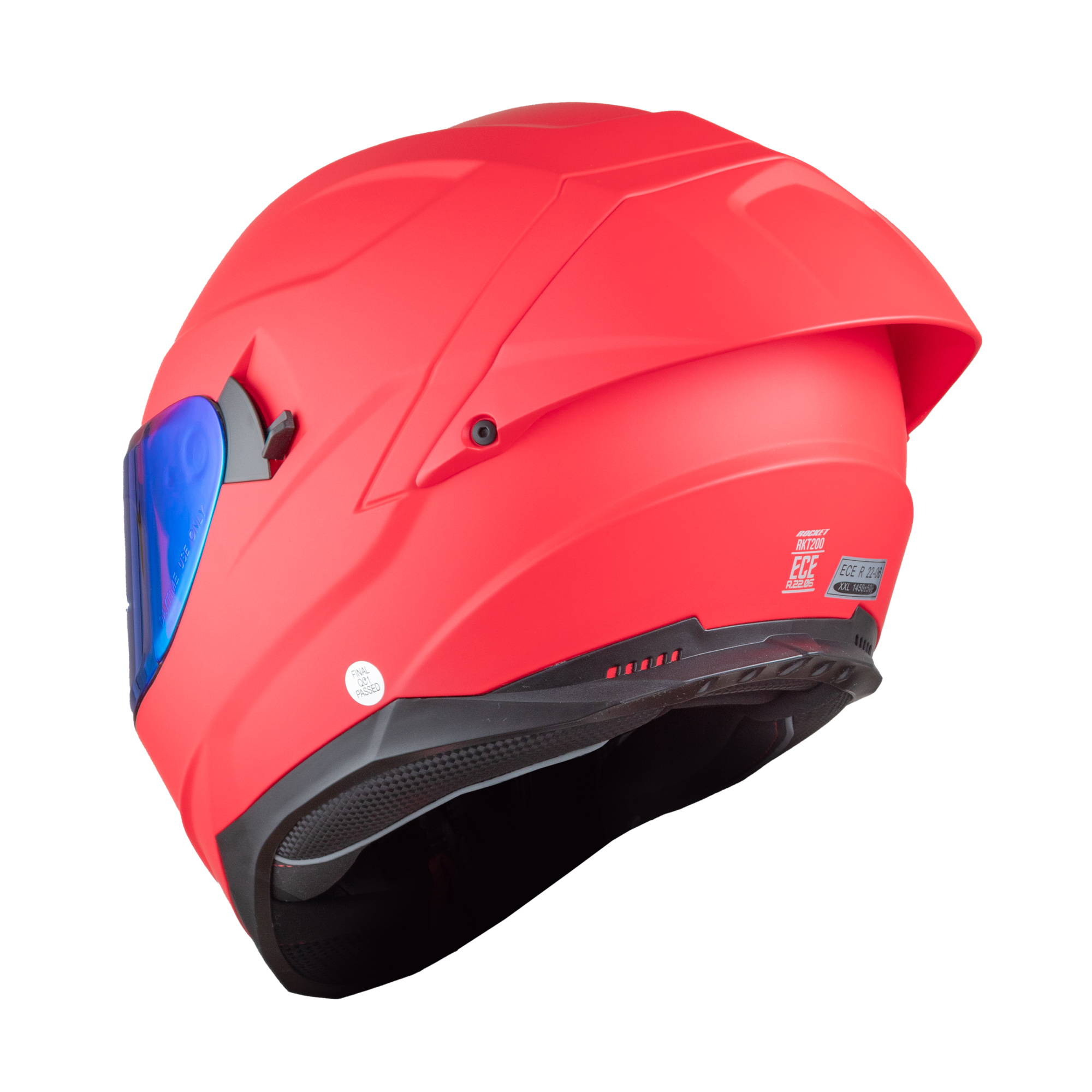 Foto 4 pulgar | Casco Cerrado Joe Rocket Rkt 200 Ion™ Rojo Mate